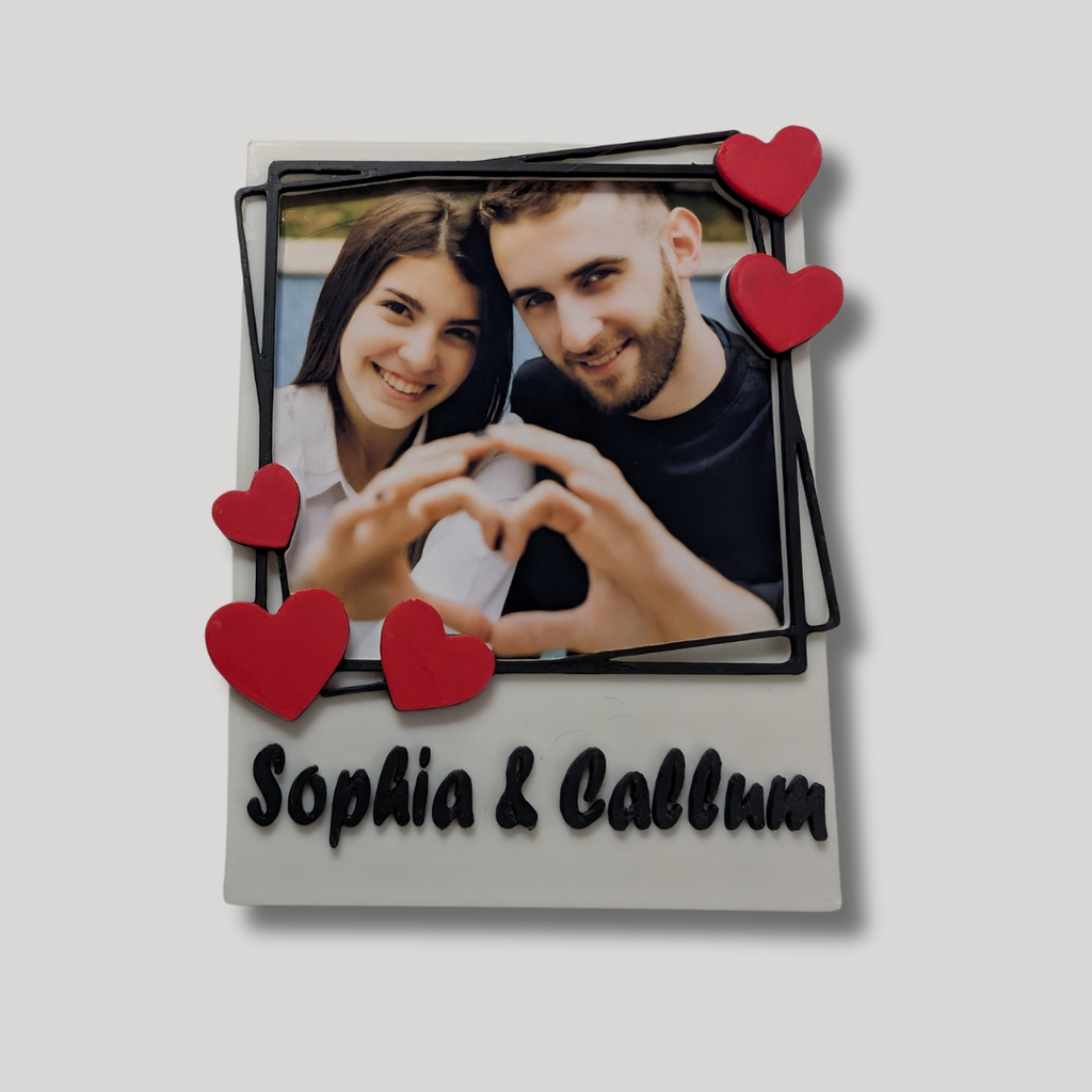 Personalised Polaroid Style Photo Magnet